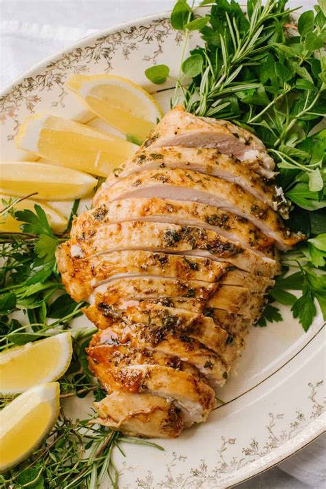 The Best Brined Turkey Breast Recipe | Baked Bree