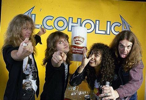 Metallica-Alcoholica Metallica, Rock Poster Art, Robert Trujillo, Cliff Burton, Ride The ...