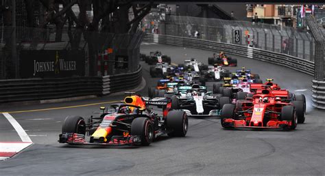 2018 Monaco GP - Race Start [5568x3034] : F1Porn