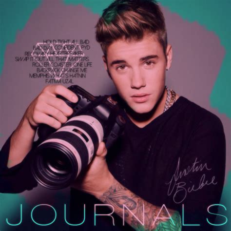 Justin Bieber - Journals / Album Cover by Biebs4live on DeviantArt