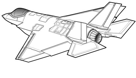 Fighter Jet Coloring Page Best Of Free Fighter Plane - vrogue.co