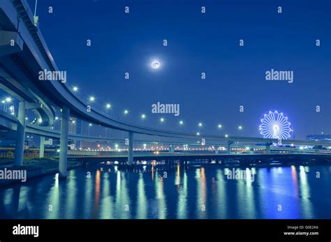 Tokyo night roads Stock Photo - Alamy