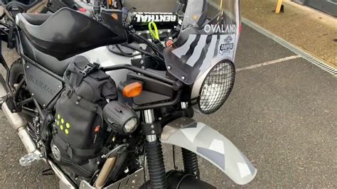 Royal Enfield Himalayan modified for stress-free long-distance touring