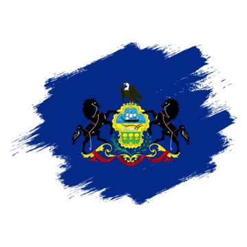 Pennsylvania Round Flag Pa Pennsylvania Art Vector, Pa, Pennsylvania ...