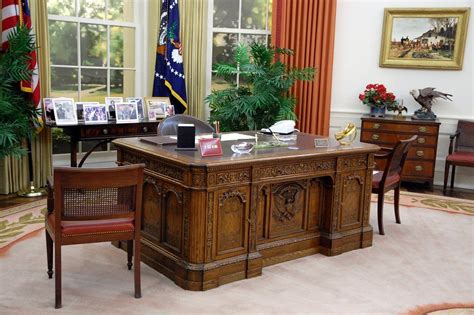 MR. HALL'S AMERICAN HISTORY CLASS: Resolute Desk