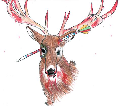 Zombie Deer. by KeitiWolf on DeviantArt