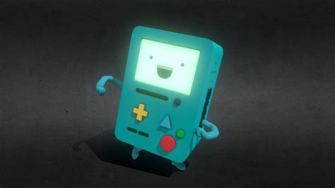 BMO (Adventure Time) - 3D model by elvinguhl [60b79f1] - Sketchfab