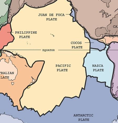 Where is the Pacific Plate located? | Homework.Study.com