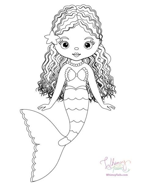 Coloring Pages for Mermaid and Shark Blankets