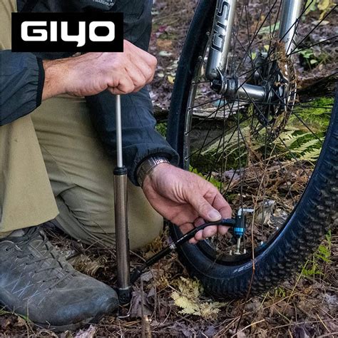 Choosing the Perfect Bike Tire Pump for Your Mountain Bike Adventures - Giyo