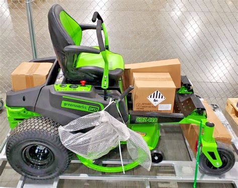 GREENWORKS 80V 42" CrossoverZ Ride-On Zero Turn Mower (CRZ428) | eBay