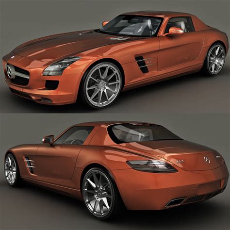 Mercedes-Benz SLS AMG 3d model