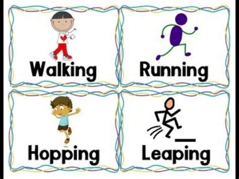 Locomotors & Non Locomotor Movements I Physical Education Activities ...