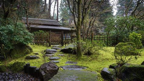 Japanese Gardens Bridge Indoor, Outdoor Space