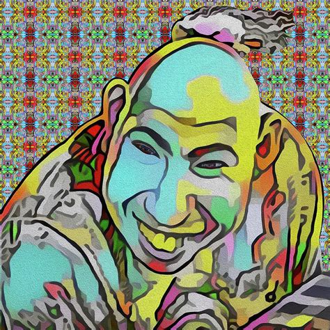 Portrait of a Sideshow Performer - Schlitzie Digital Art by Diego Taborda