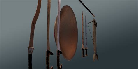 Ancient greek weapons pack 3D - TurboSquid 1171314