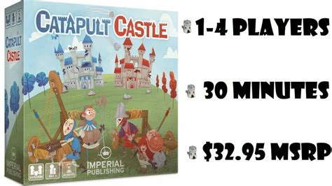 Preorder Catapult Castle 1-4 Player Dexterity Game on BackerKit