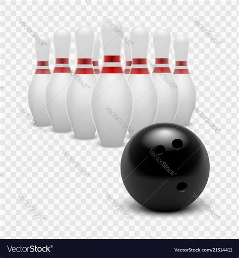 Stock bowling ball Royalty Free Vector Image - VectorStock