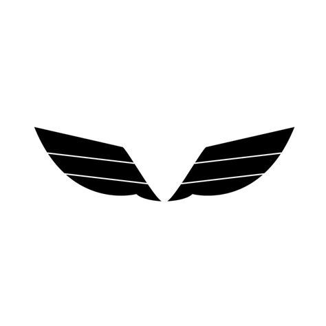 wing logo icon 4744401 Vector Art at Vecteezy