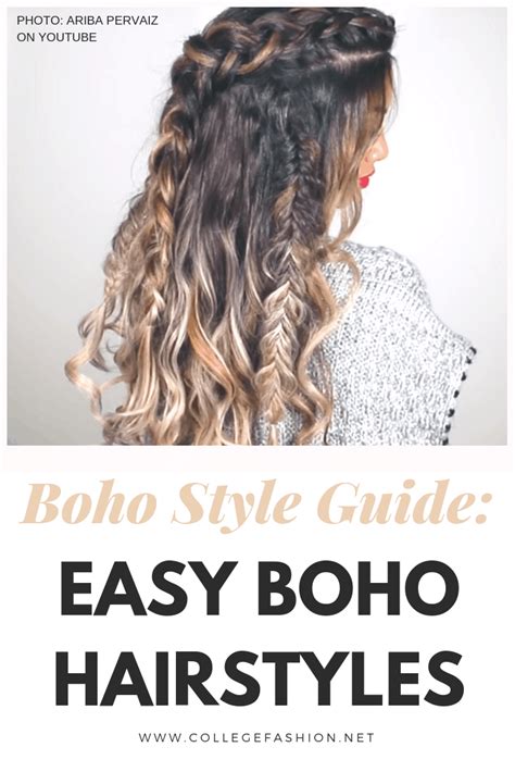 6 Gorgeous Boho Hairstyles That You Can Wear All Summer Long