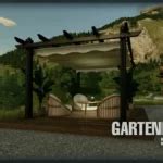 GARDEN FURNITURE SET 3 V1.0 – FS22 mod