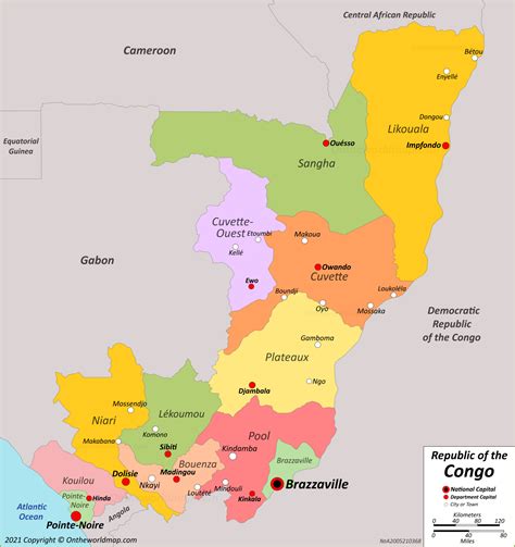 Republic of the Congo Map | Maps of Congo-Brazzaville (Congo Republic)