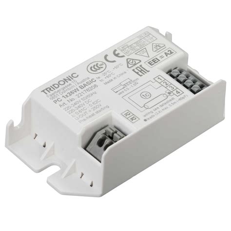 Tridonic 1 x 26W (28W 2D) Basic High Frequency Ballast (PC1X26W BASIC ...