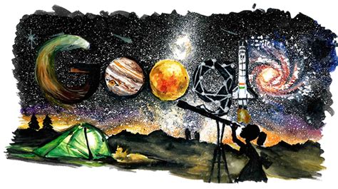 Mumbai girl bags top prize at Doodle 4 Google contest with space exploration doodle - The Hindu