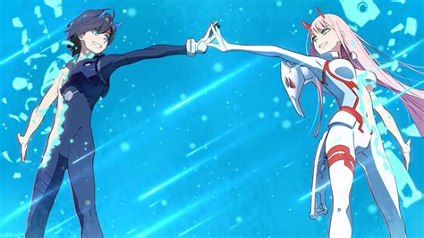 Hiro and Zero Two wallpaper from blu ray 7 : r/DarlingInTheFranxx