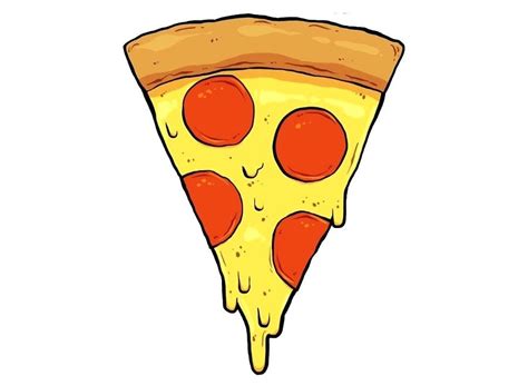 Pizza Line Drawing | Free download on ClipArtMag