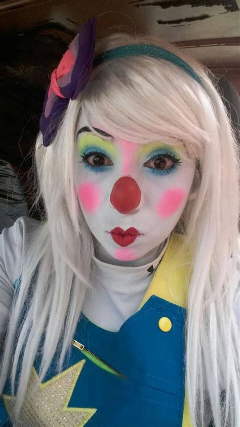 Clown Makeup, Halloween Face Makeup, Female Clown, Whiteface, Clowns ...