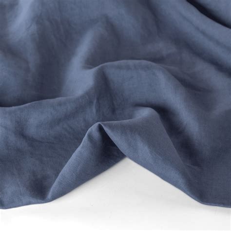 Everyday Linen - Denim | Blackbird Fabrics