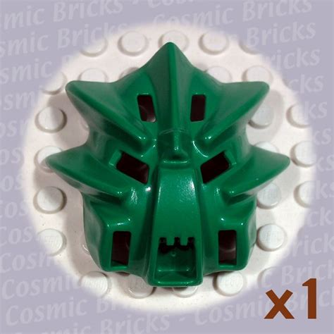 LEGO Dark Green Bionicle Mask Miru Nuva 43614 (single,N)