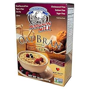 Amazon.com : Hodgson Mill Oat Bran Cereal 12x 16OZ : Grocery & Gourmet Food