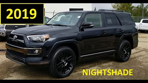 2019 Toyota 4Runner Nightshade Edition in Black review and ...