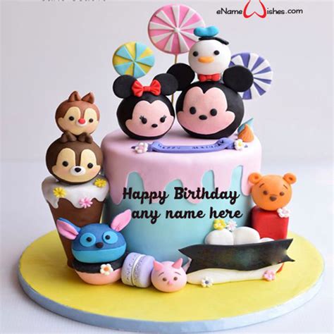 Birthday Cake for Son with Name - Name Birthday Cakes - Write Name on ...