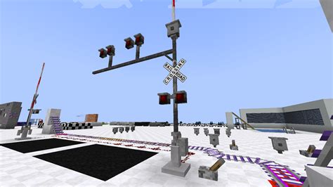 Railroad Crossing Minecraft Mod