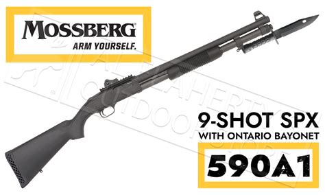 Mossberg 590A1 Retrograde Shotgun - 12 Gauge 20" Barrel 9-Shot #51665 ...