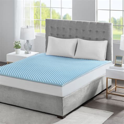 Comfort Classics 1.5" Cooling Gel Memory Foam Mattress Topper, Twin-XL ...