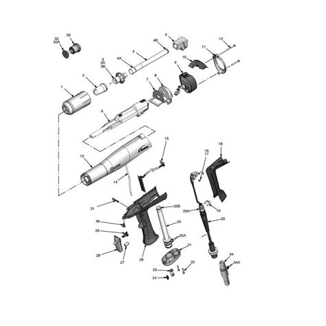 Encore Manual Powder Spray Gun Spare Parts - Buy Encore Spray Gun Parts ...