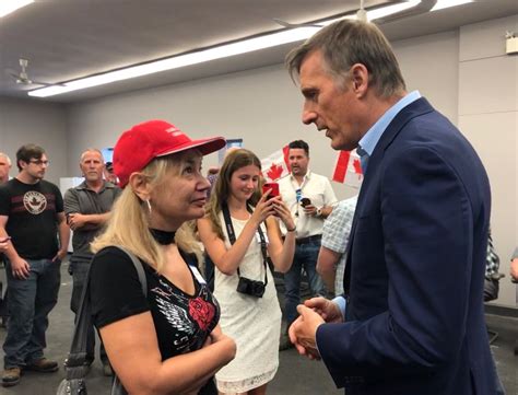 PPC Leader Maxime Bernier defends immigration polices at pre-campaign ...