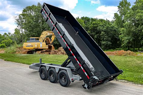 DLP21 - 21k Triple Axle Low Profile Dump - BWise Trailers