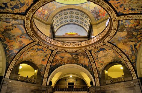 Missouri State Capitol Rotunda Dome in Jefferson City, Missouri ...