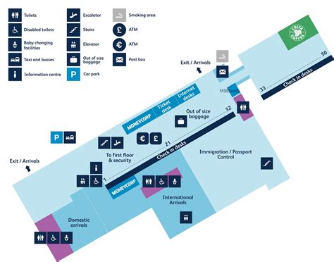 Bristol Airport Car Park Map