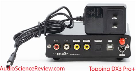 Topping DX3 Pro+ Review (DAC & Headphone Amp) | Audio Science Review ...