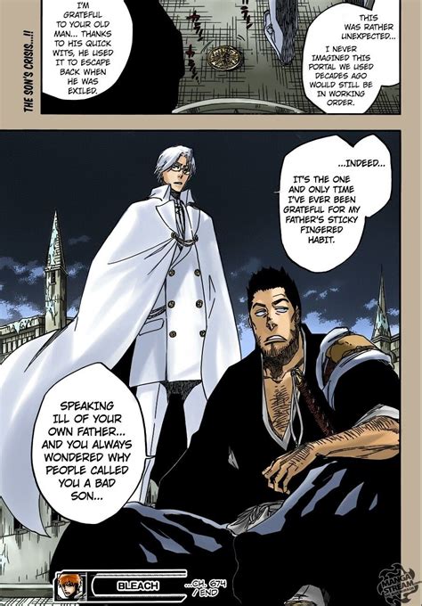 Isshin Shiba and Ryuuken Ishida bleach | Bleach manga, Bleach, Bleach anime