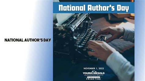 National Author's Day