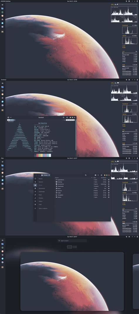 [GNOME] Arch Linux Nord Theme : r/unixporn