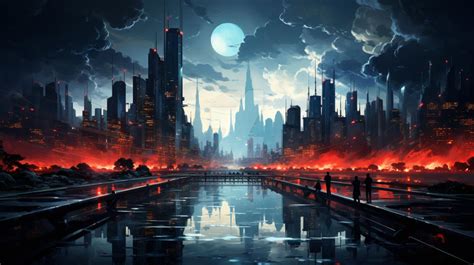 futuristic city wallpaper by BelindaBindi on DeviantArt