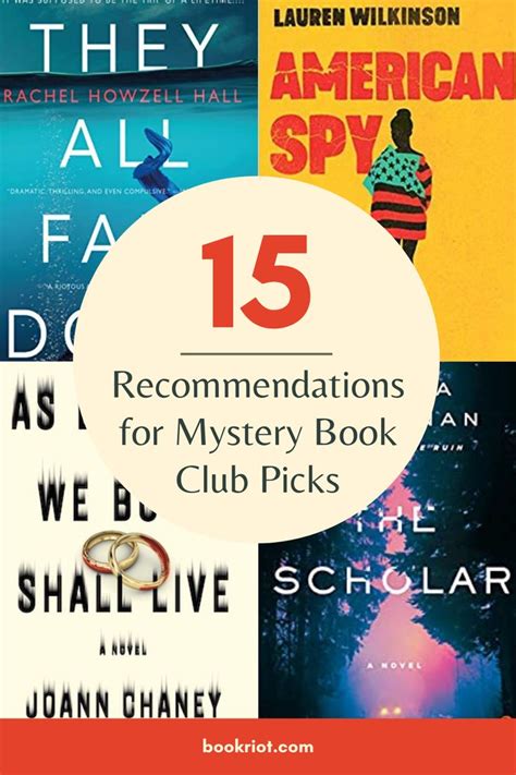 15 Mystery Book Club Recommendations for Your Group in 2021 | Book club recommendations, Mystery ...